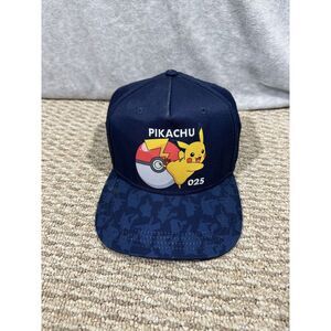Pokemon Pikachu 025 BallCap Hat Adjustable Snapback Youth/Teens‎ 2021